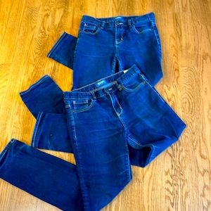 EUC Old Navy boys jeans. Skinny both are size 18 regular